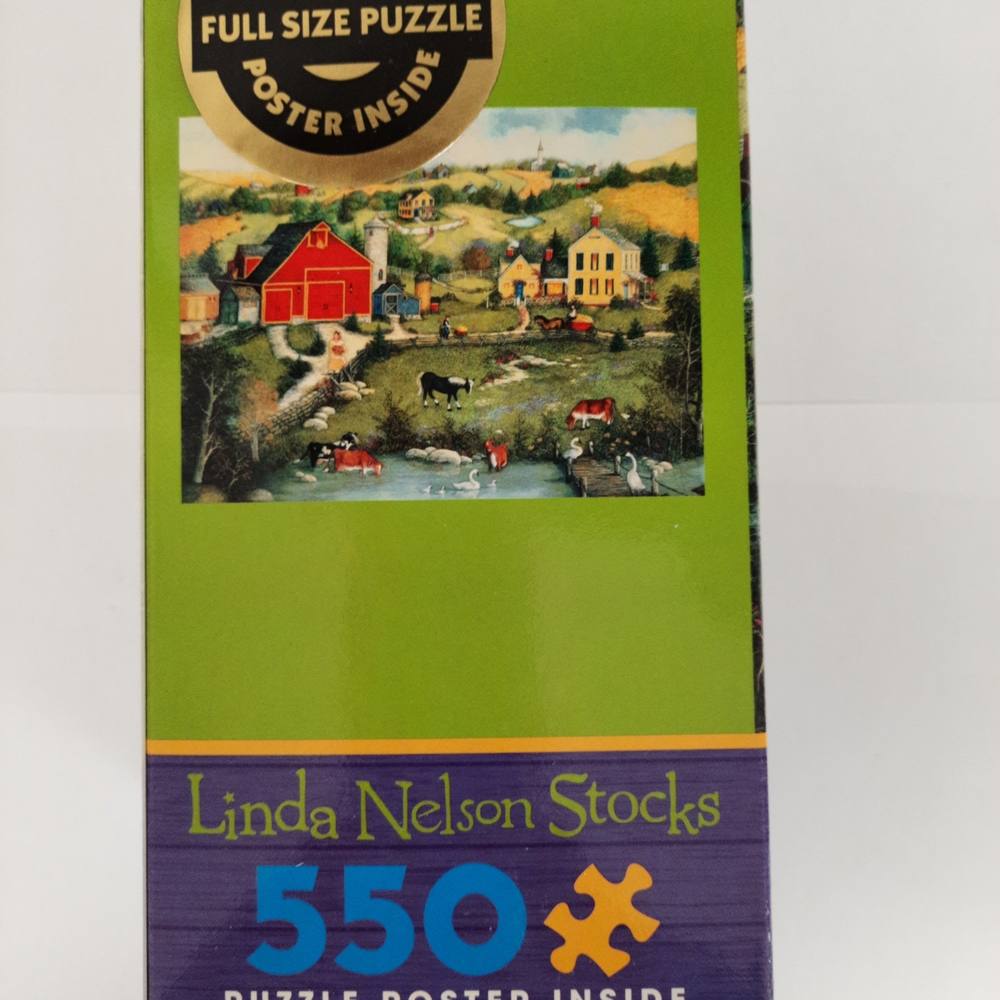 Linda Nelson Stocks Full Size Puzzle - 550 Pieces
